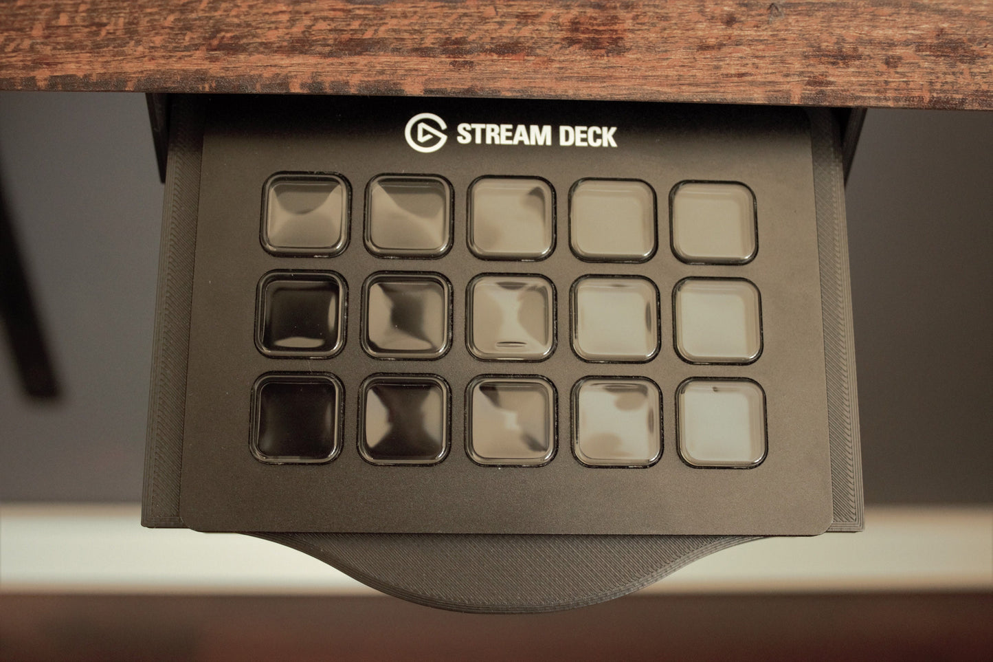 Elgato Streamdeck MK.1 15 Keys Slide Out Under Desk Mount