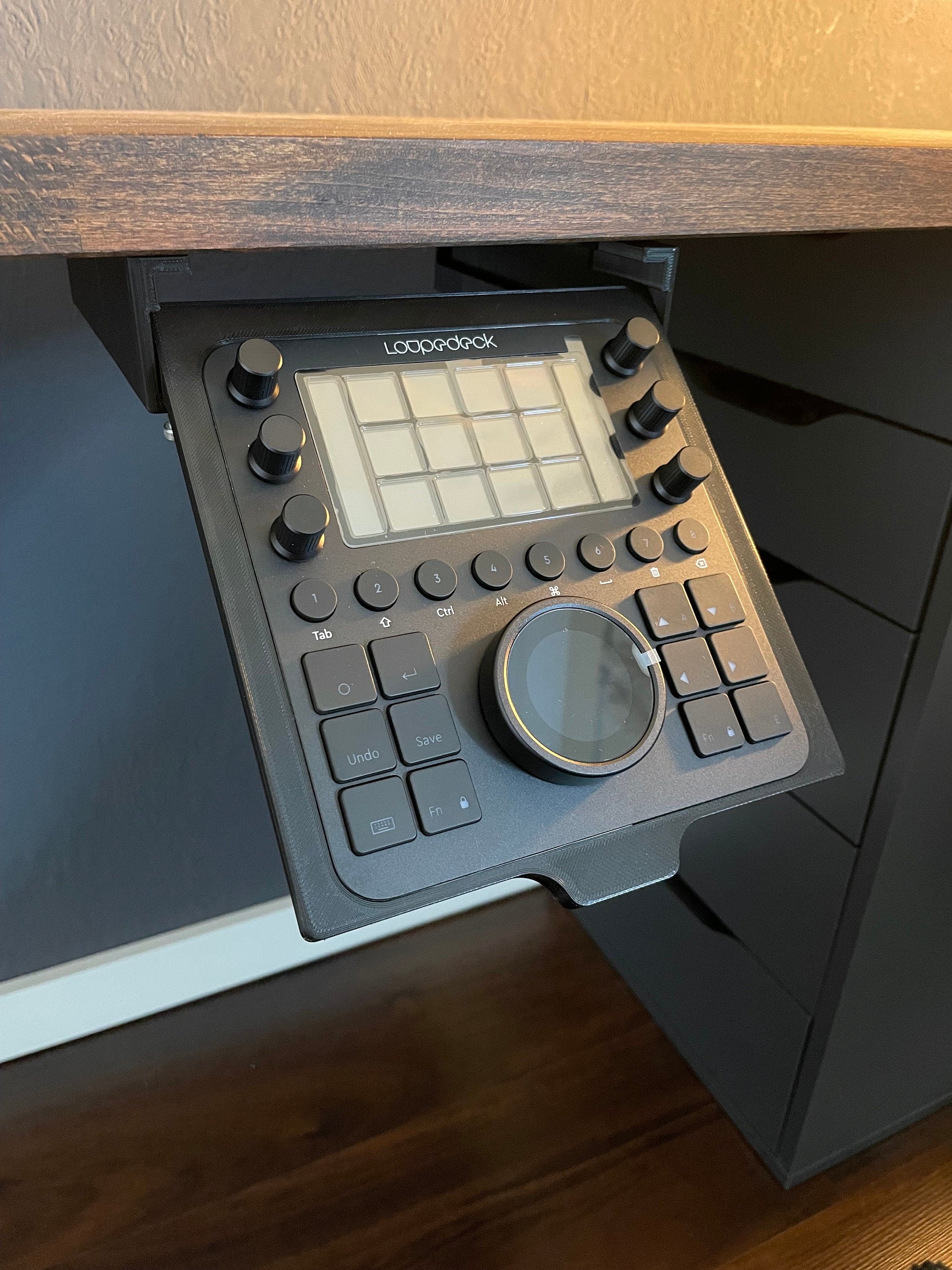 Loupedeck CT Slide Out Under Desk Mount – CADTPrint